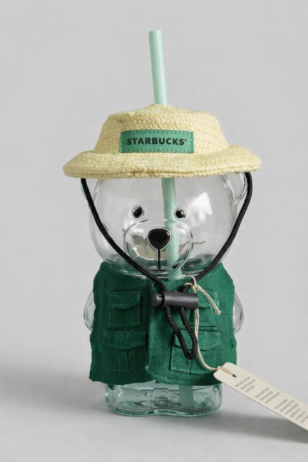 Starbucks Bearista Glass Cup Thailand Collection