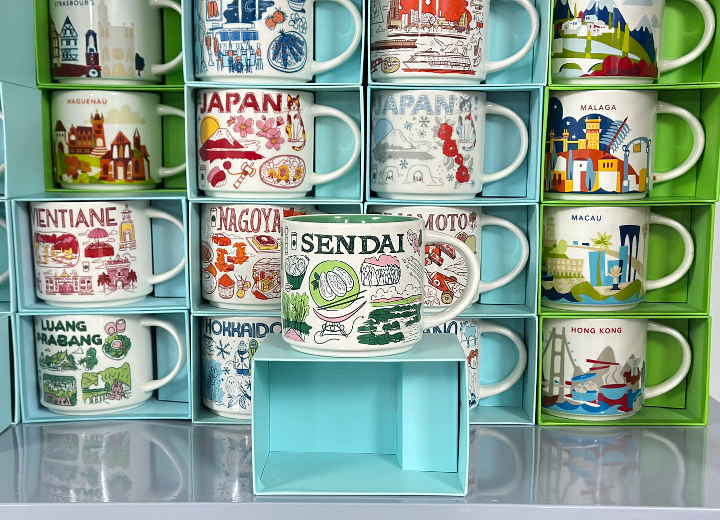 Starbucks Sendai Been There Series Collection 14oz