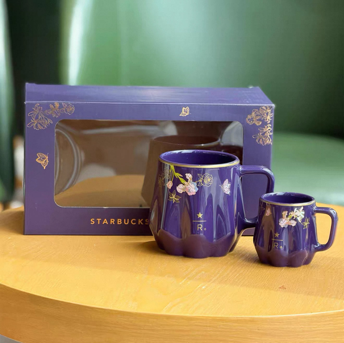 Starbucks Reserve Spring Blossom China Double Mug 355+97ml