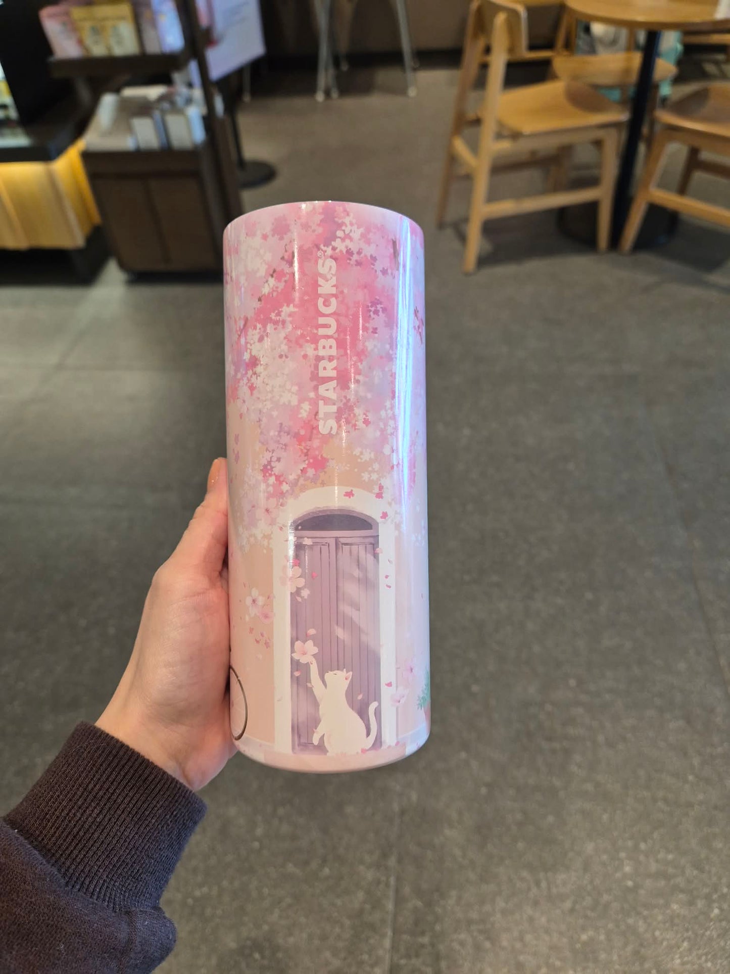 Starbucks SS Tumbler Sakura Blossom 2026 Korea 16oz