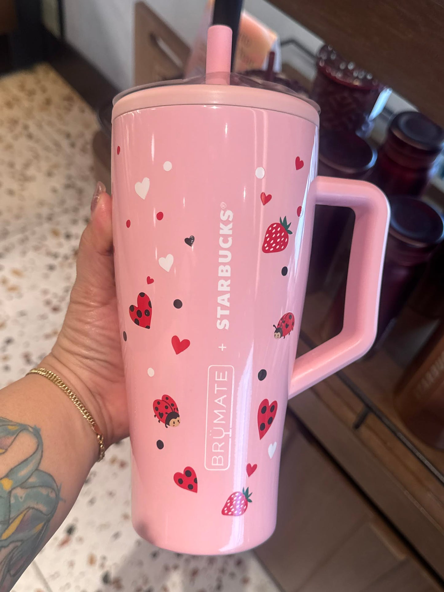 Starbucks x Brumate Lady Pink Bug Philippines 30oz