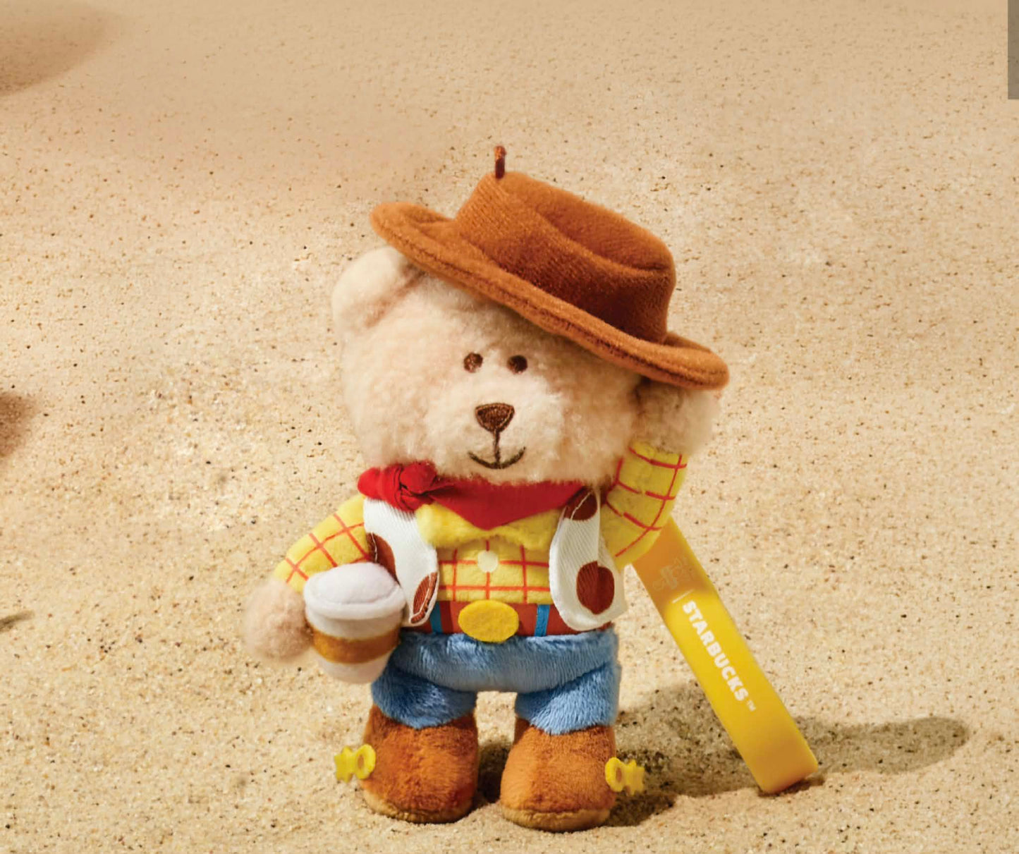Starbucks x Toy Story Brown Keychain