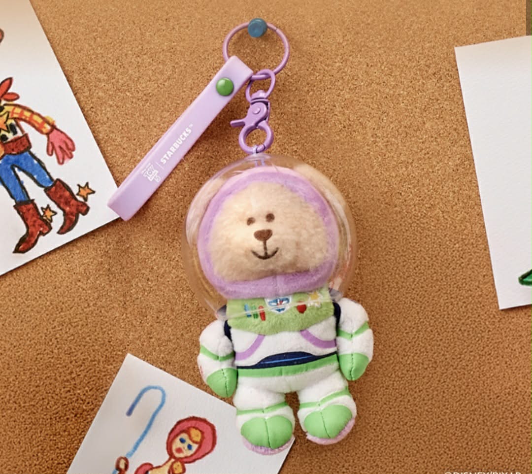 Starbucks x Toy Story Purple Keychain