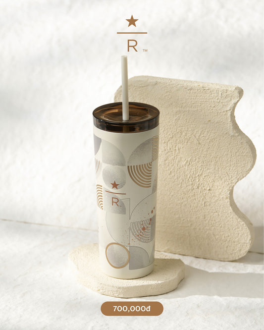 Starbucks R Vietnam SS Tumbler with straw 16oz
