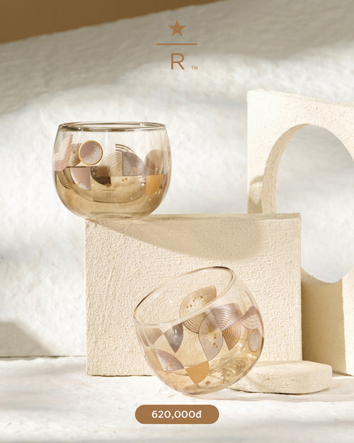 Starbucks R Vietnam Glass Mugs