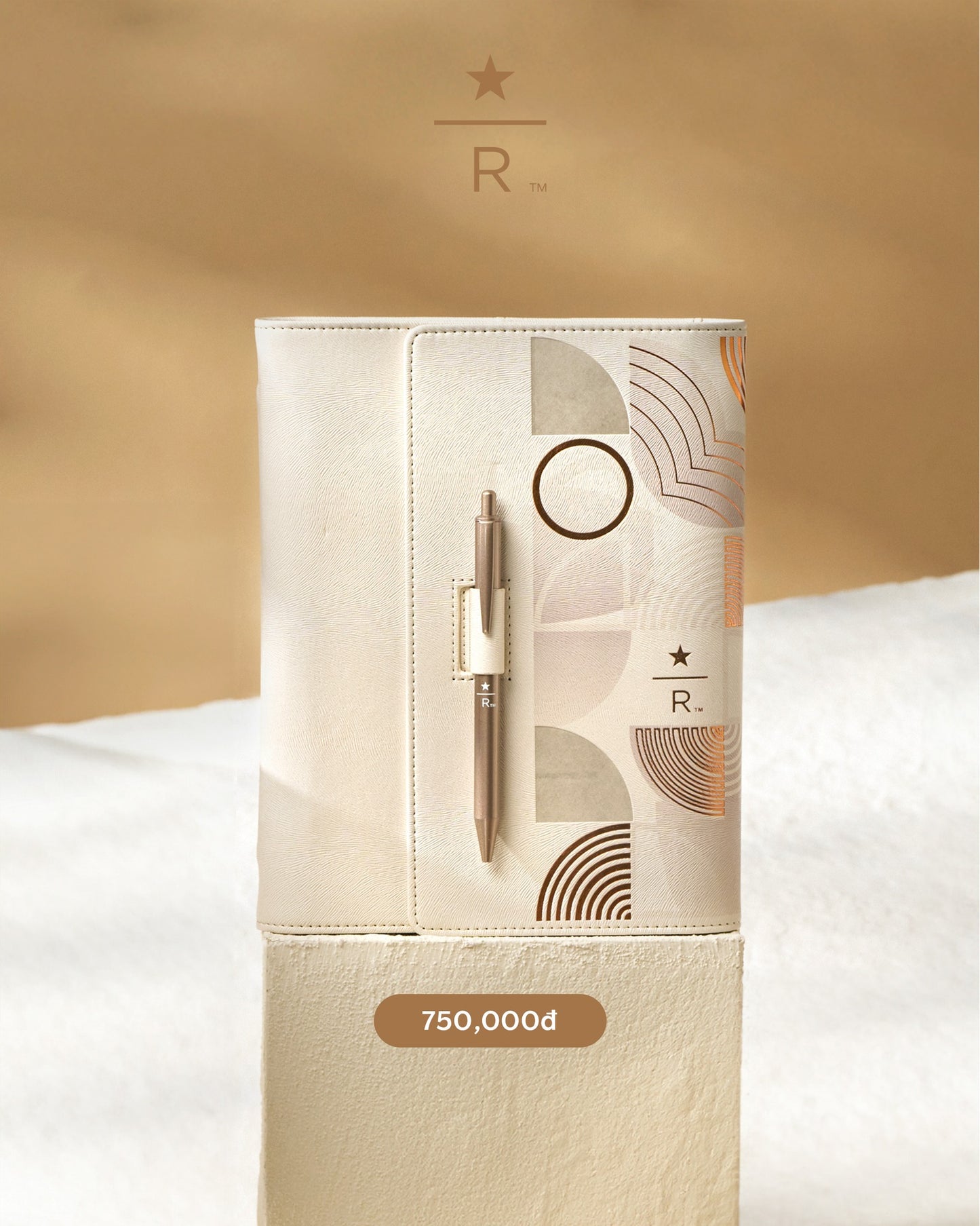 Starbucks R Vietnam Notebook with Pen