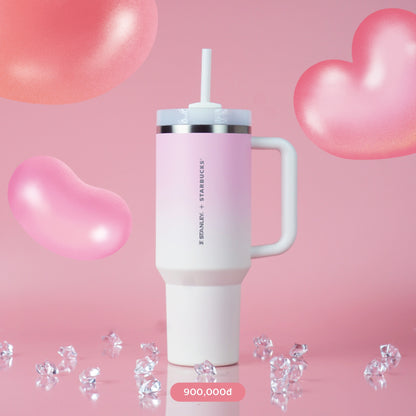 Starbucks x Stanley Valentine Pink 40oz APAC