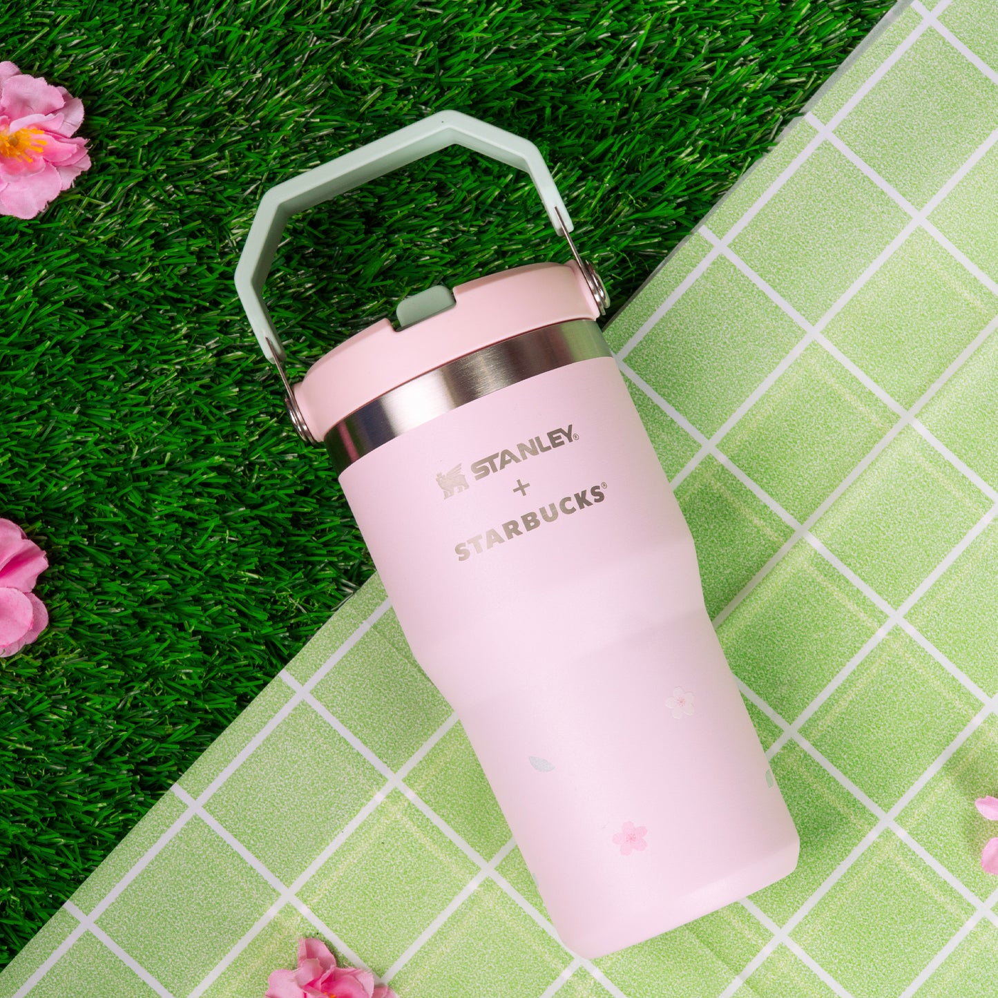 Starbucks x Stanley SS Blossom Breeze with Handle 20oz