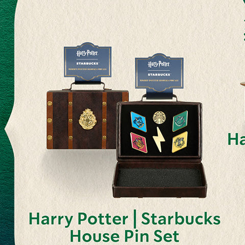 Starbucks x Harry Potter House Pin Set