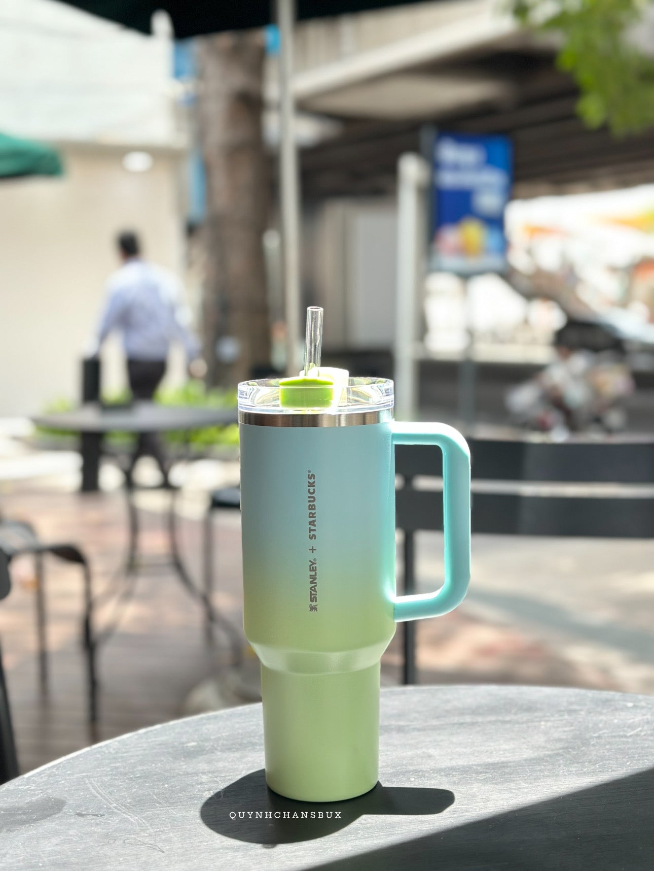 Starbucks x Stanley Blue nd Green Thailand 40oz