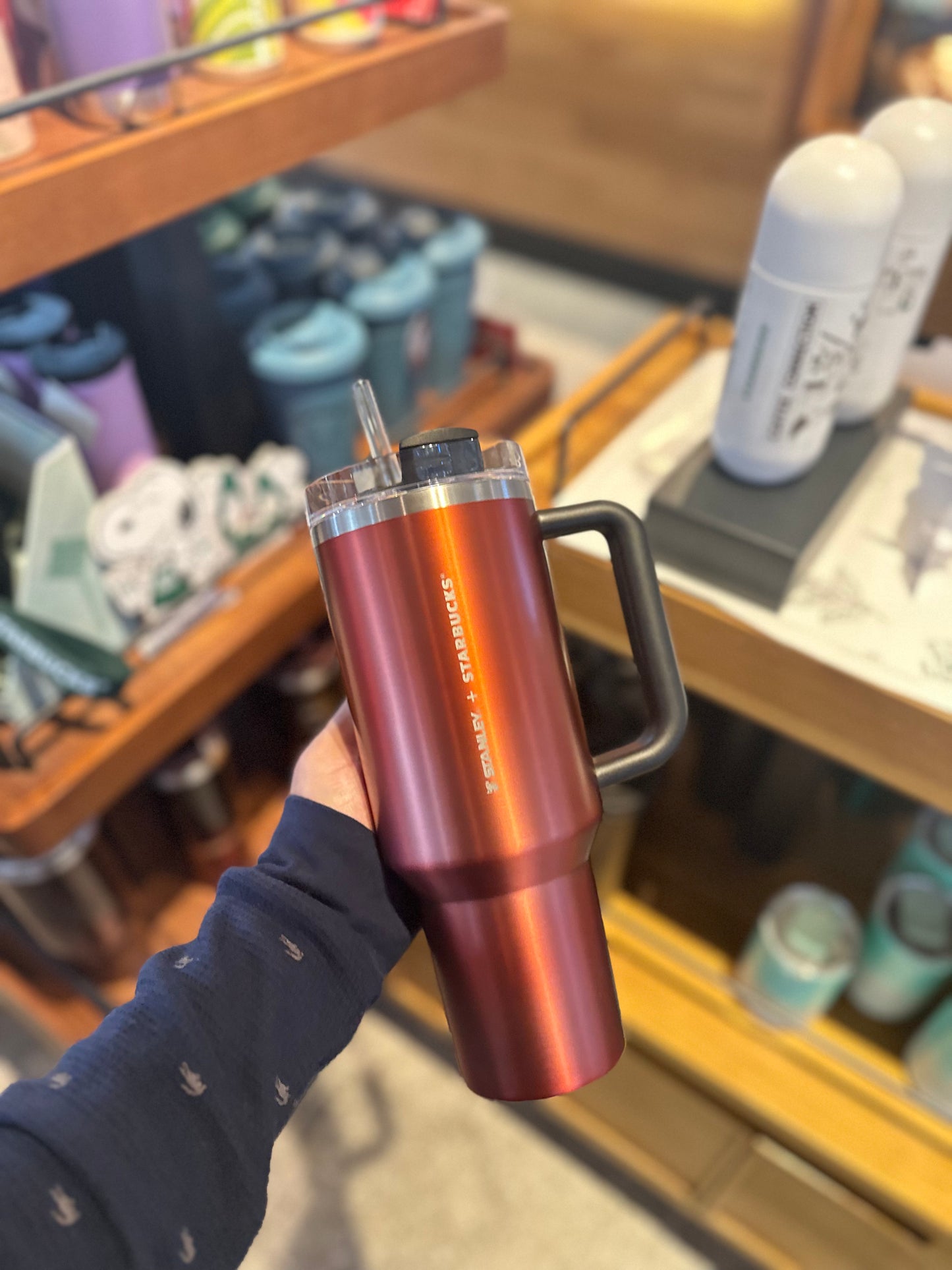 Starbucks x Stanley Red Copper 40oz