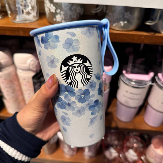 Starbucks Tumbler with Lids Sakura Blossom Japan 16oz