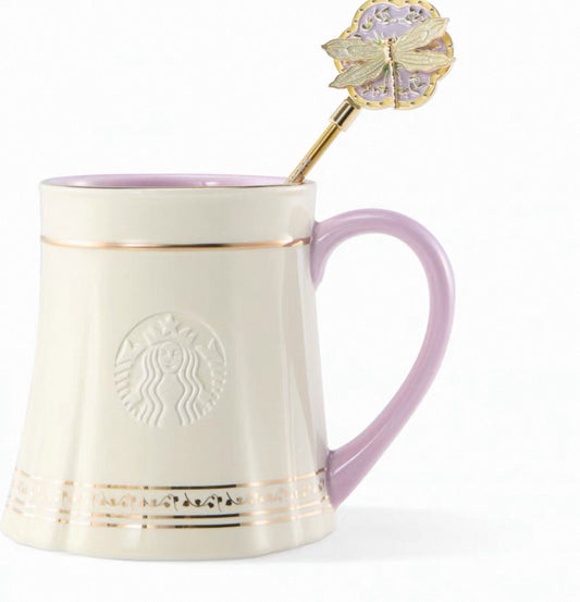 Starbucks Green Blessings Spring Pattern Mug 415ml