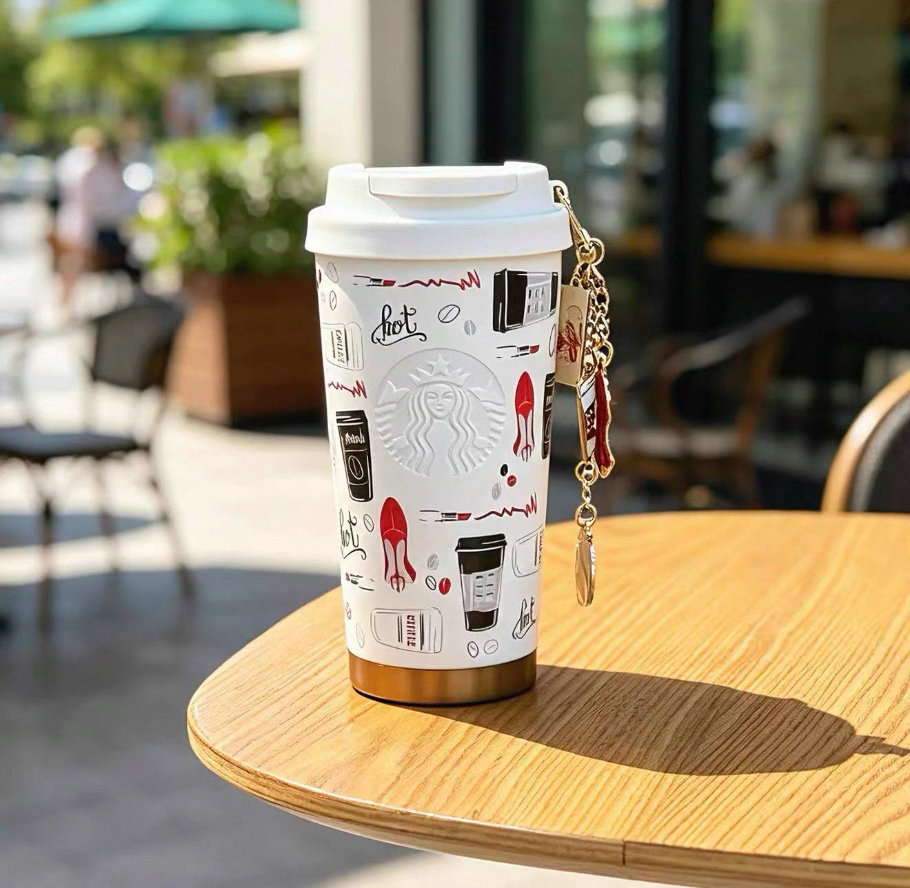Starbucks x The Devil Wears Prada SS White Tumbler 16oz