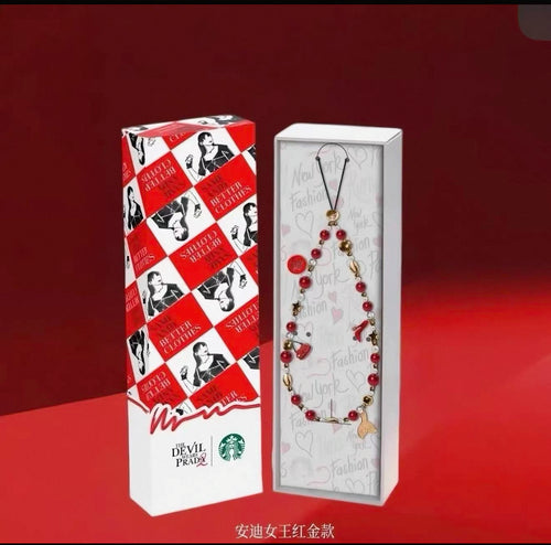 Starbucks x The Devil Wears Prada Red Phone Cham