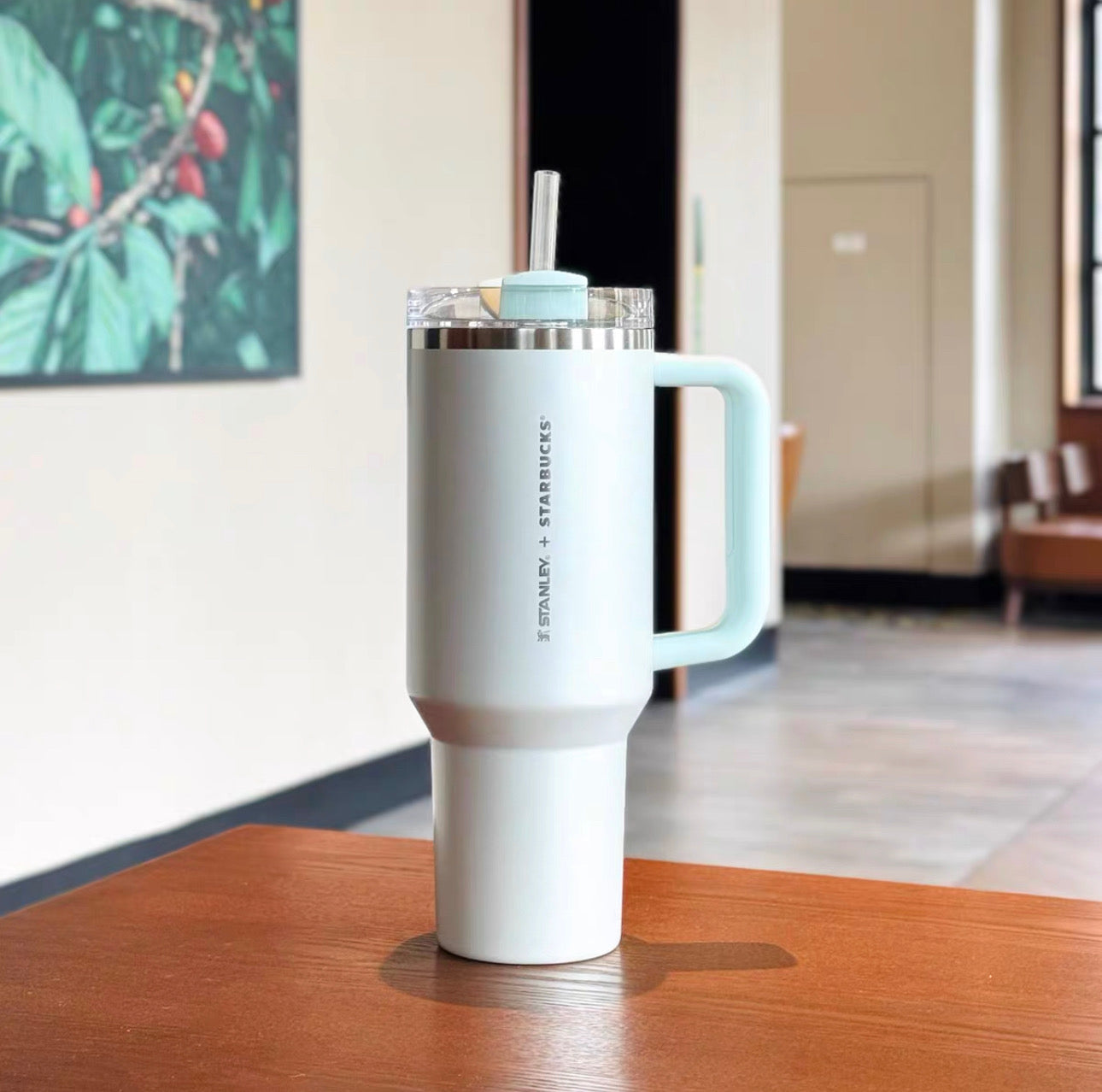 Starbucks x Stanley Blue Winter China 40oz