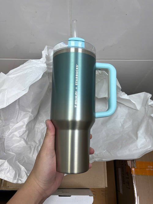 Starbucks x Stanley Blue Summer 2025 40oz