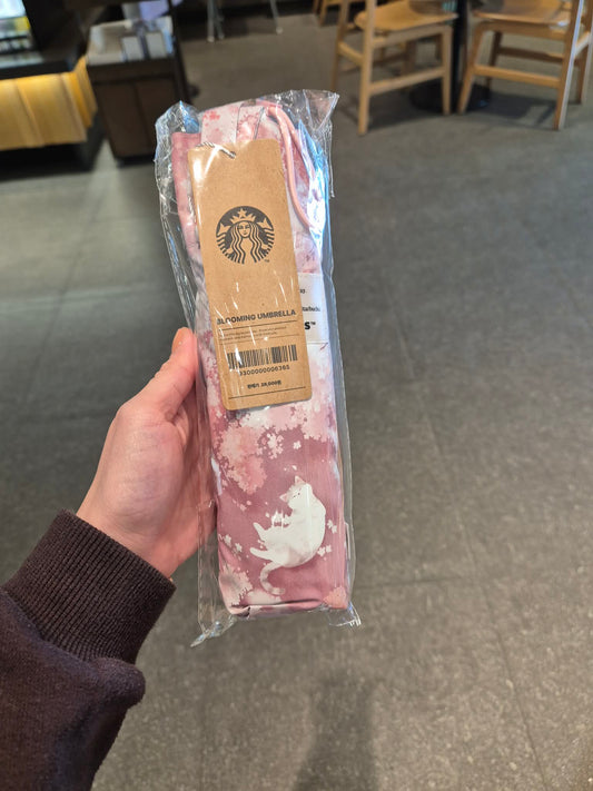 Starbucks Umbrella Sakura Blossom Korea