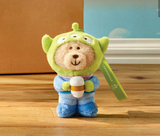 Starbucks x Toy Story Green Alien Keychain