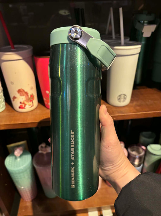 Starbucks x Stanley Tumbler Green 28th Taiwan 20oz